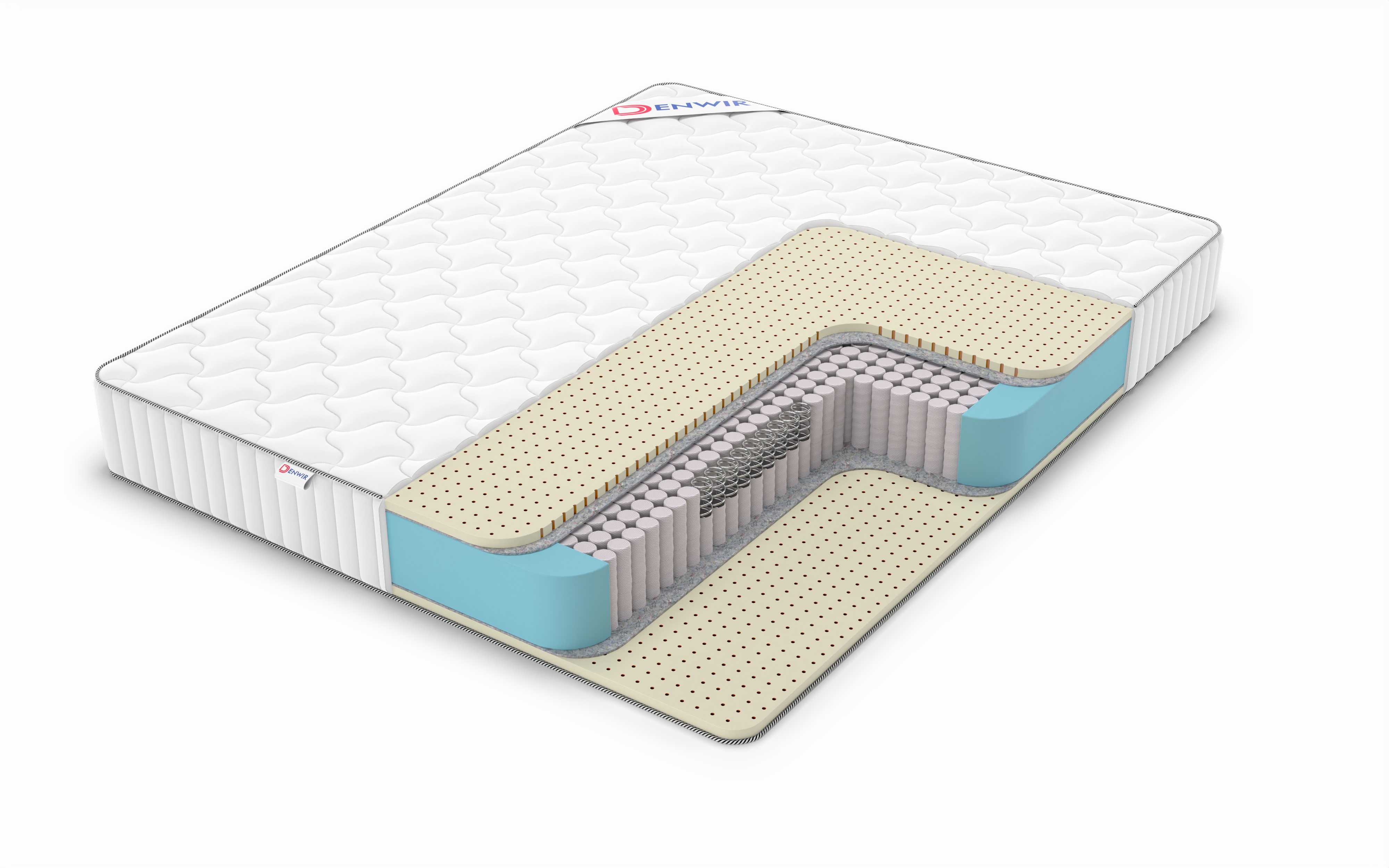 

Матрас пружинный DENWIR CLASSIC SOFT S1000 /chstmat_CSS1000_165x200, Белый, CLASSIC SOFT S1000