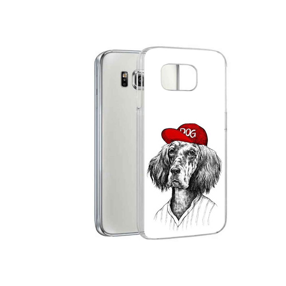 

Чехол MyPads Tocco для Samsung Galaxy S6 дог (PT12300.506.333), Прозрачный, Tocco