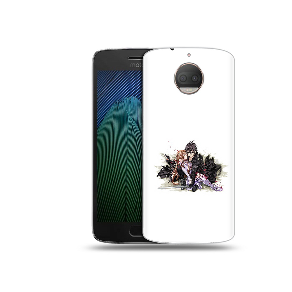 

Чехол MyPads Tocco для Motorola Moto G5S Plus аниме асуна (PT75337.377.222), Прозрачный, Tocco