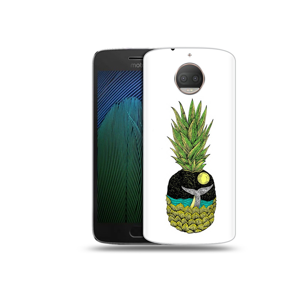 

Чехол MyPads Tocco для Motorola Moto G5S Plus ананас с китом (PT75337.377.220), Прозрачный, Tocco