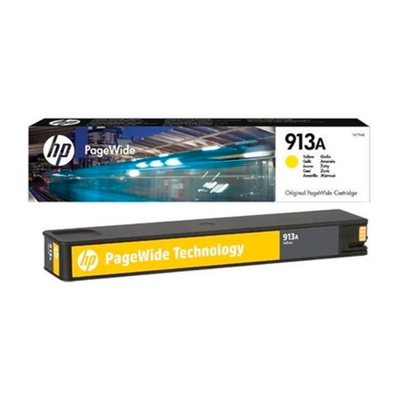

Картридж для струйного принтера HP 913A F6T79AE желтый, оригинальный