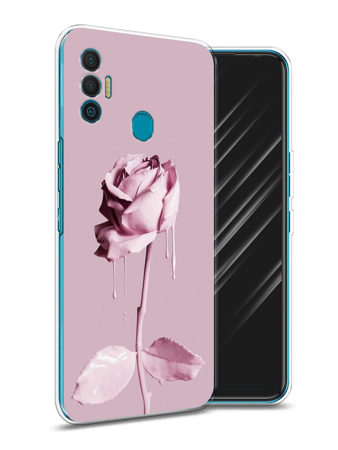 

Чехол Awog на Realme C15 "Роза в краске", Разноцветный, 255050-8