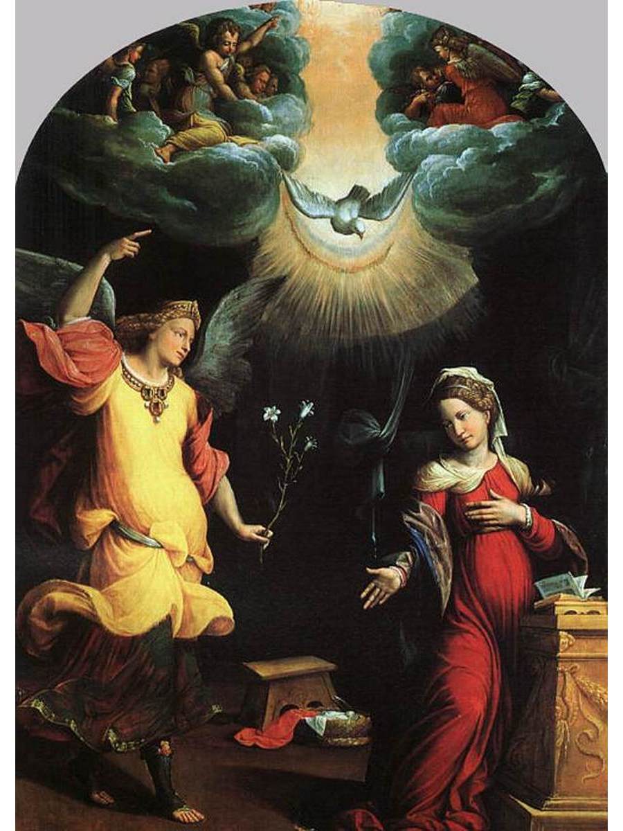 

Постер DRABS A2 Бенвенуто Тизи The Annunciation