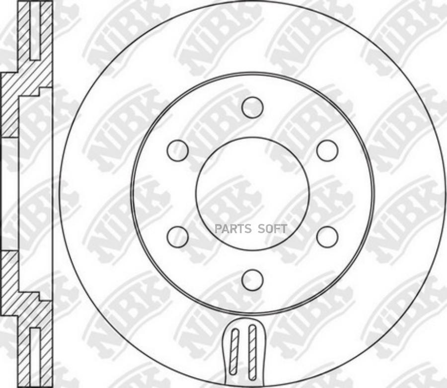 

Диск Тормозной Передний Isuzu D-Max Ii 12> Nibk Rn1635