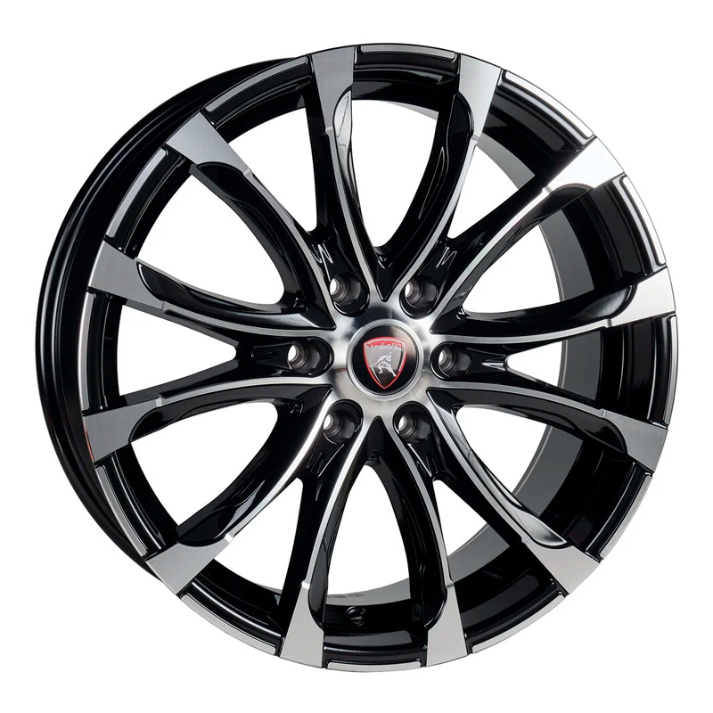 

Диск Yamato Hinode 8x20 6x139,7 ET30 77,8 BFP (Infiniti QX80), Черный;серебристый