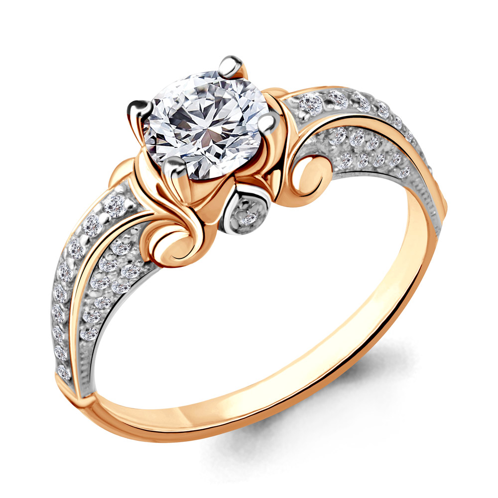 

Кольцо из серебра с фианитом Aquamarine Aquamarine 63976А_925_з р. 16,5, 63976А_925_з