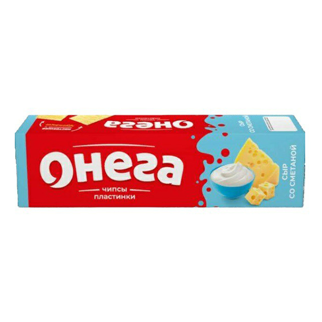 Чипсы картофельные Онега сметана-сыр 90 г