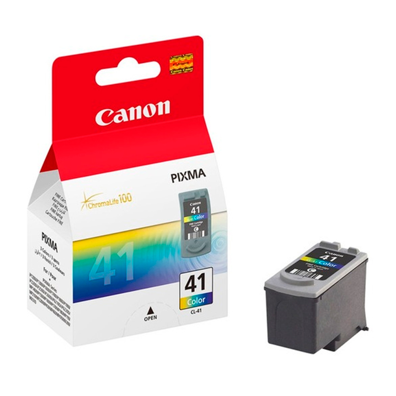 

Картридж для струйного принтера Canon CL-41 (0617B025) многоцветный, оригинальный