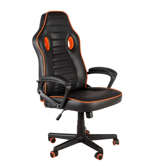 

Кресло игровое MF-3041, Черный;оранжевый