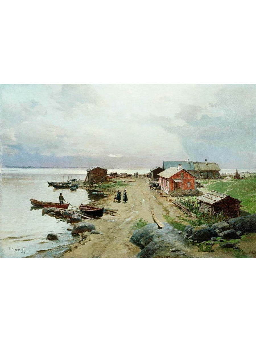 

Постер DRABS A2 Беггров Александр Карлович Берег в окрестностях Гапсаля