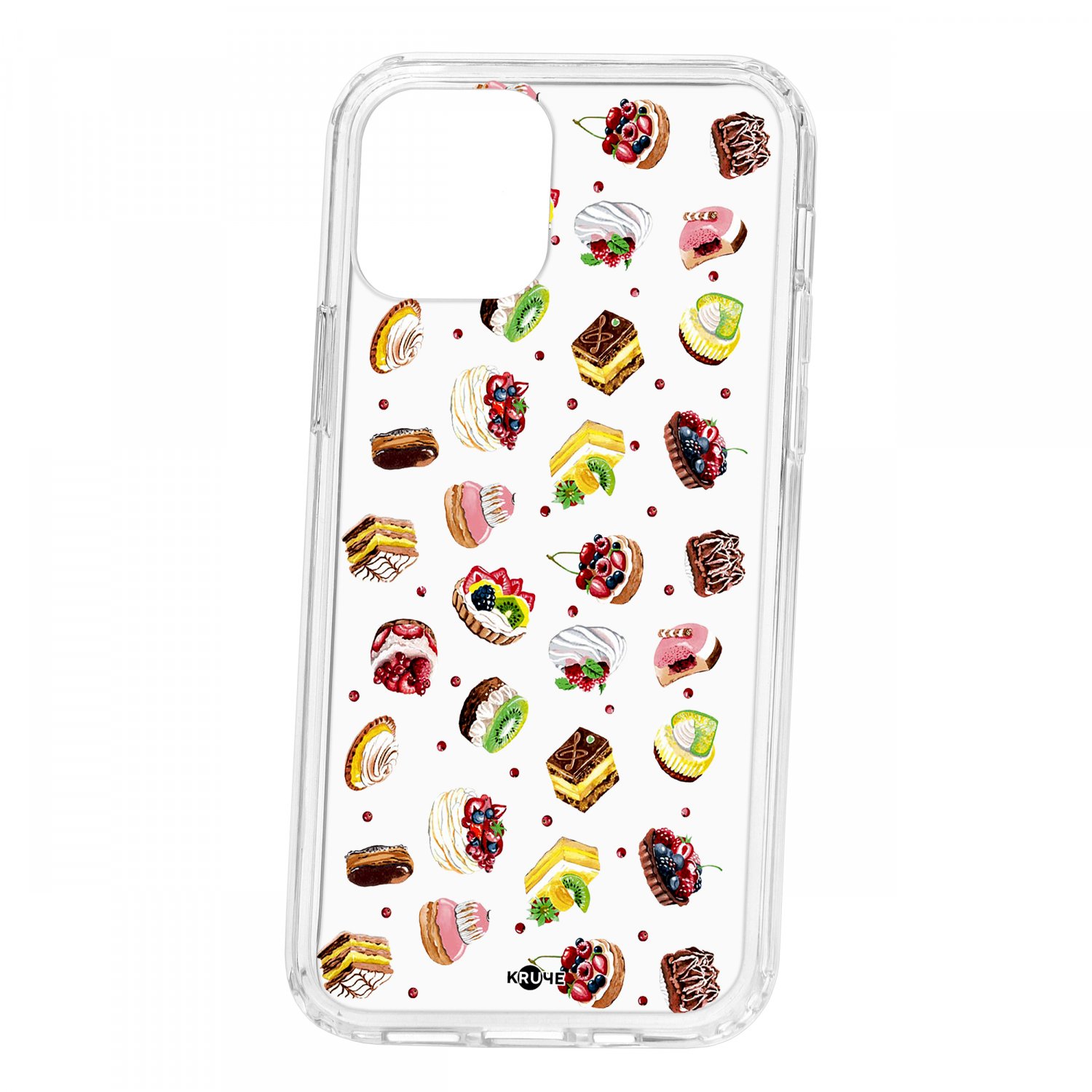 фото Чехол для apple iphone 12 / 12 pro кruче print cake