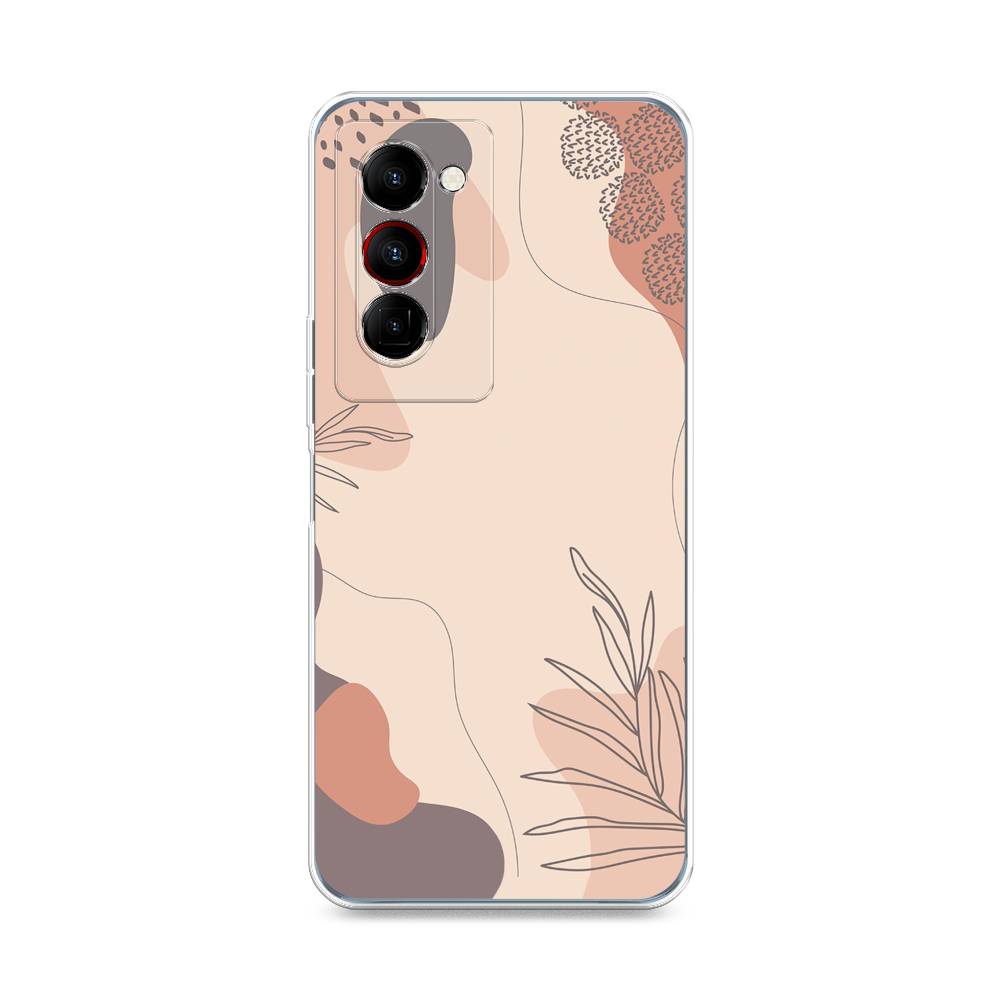 

Чехол на Tecno Camon 18 Premier "Нюдовые тона", Коричневый;серый, 300850-4