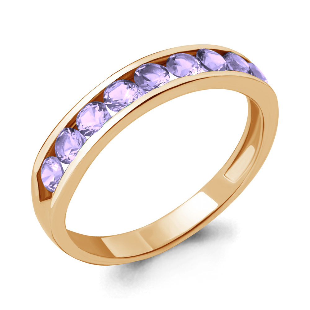 

Кольцо из серебра с фианитом Aquamarine Aquamarine 63897Д_925_з р. 17,5, 63897Д_925_з