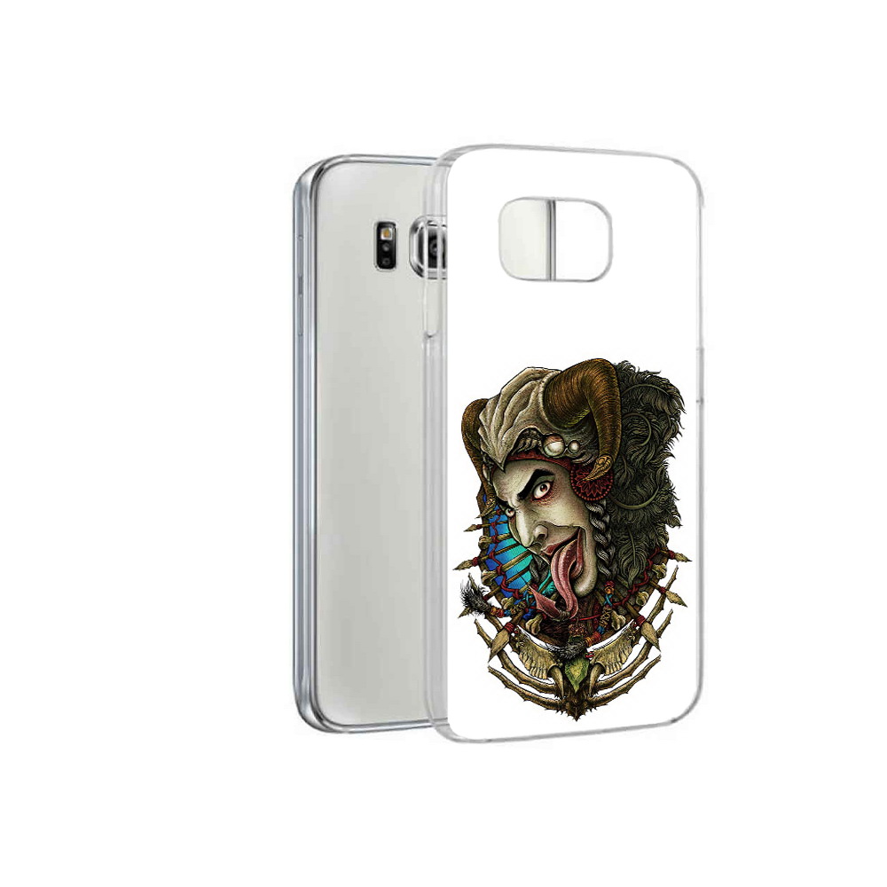 

Чехол MyPads Tocco для Samsung Galaxy S6 длинный язык (PT12300.506.330), Прозрачный, Tocco
