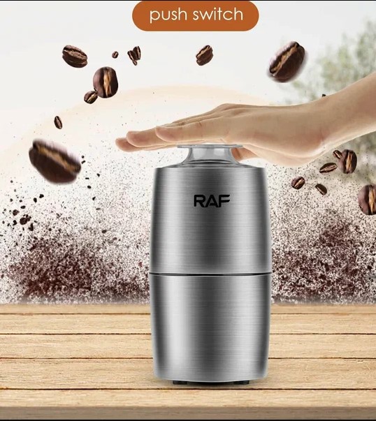 

Кофемолка Raf R7120 серебристый, R7120