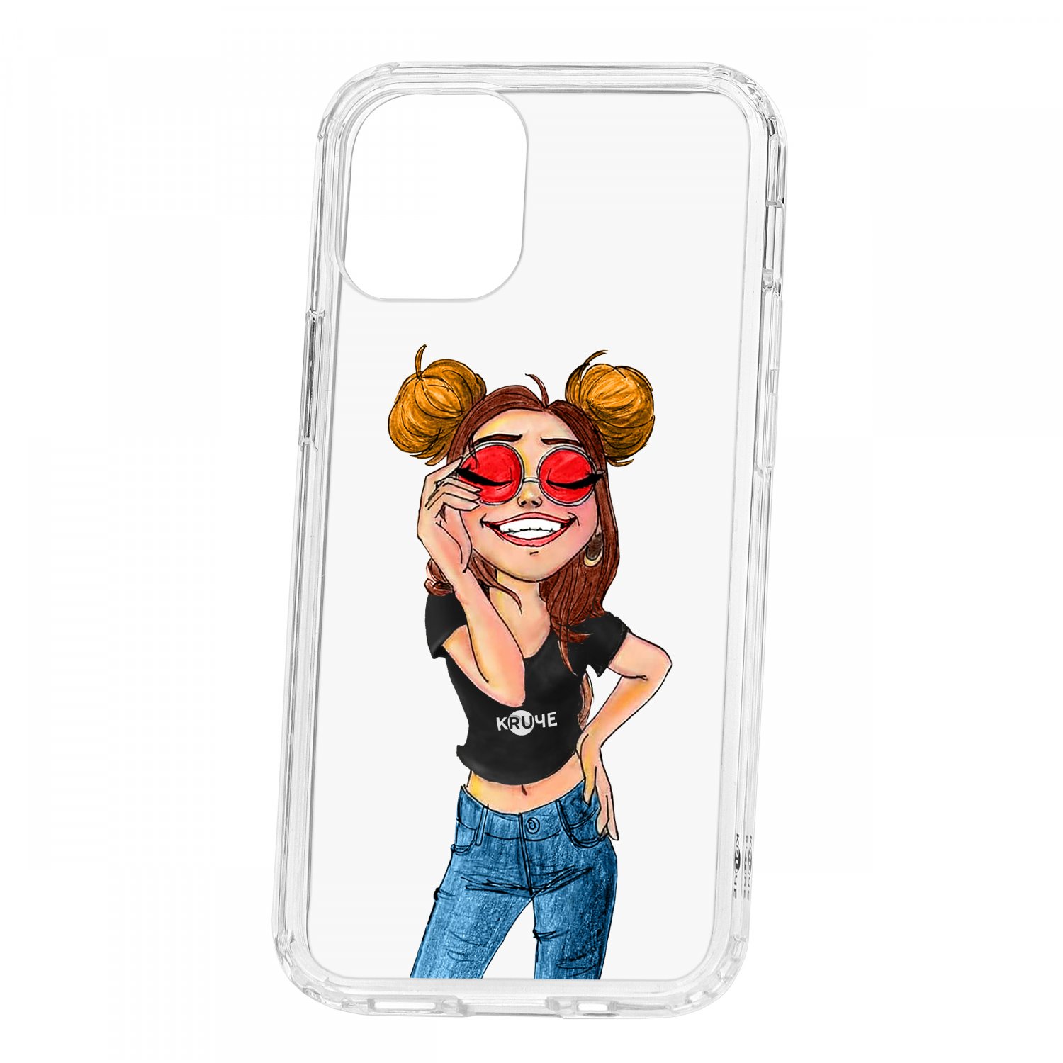 фото Чехол для apple iphone 12 mini кruче print smiling