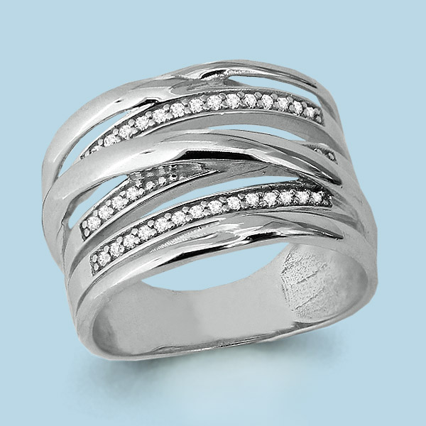 

Кольцо из серебра с фианитом Aquamarine Aquamarine 63812А_925_р р. 21, 63812А_925_р