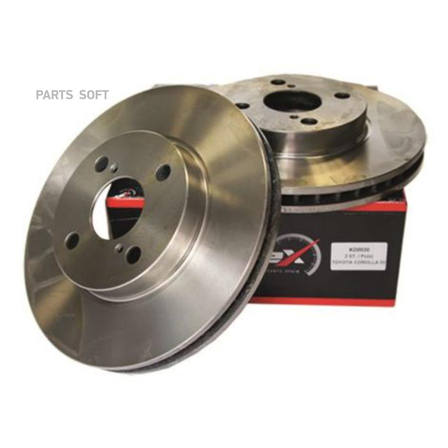 

KORTEX KD0030 Диск торм. перед.вент.(d=255mm) 1шт