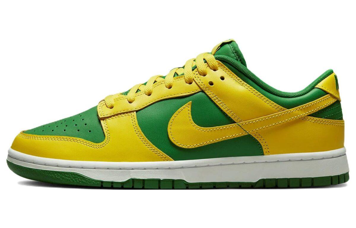 

Кеды унисекс Nike Dunk Low Retro BTTYS зеленые 40.5 EU, Зеленый, Dunk Low Retro BTTYS