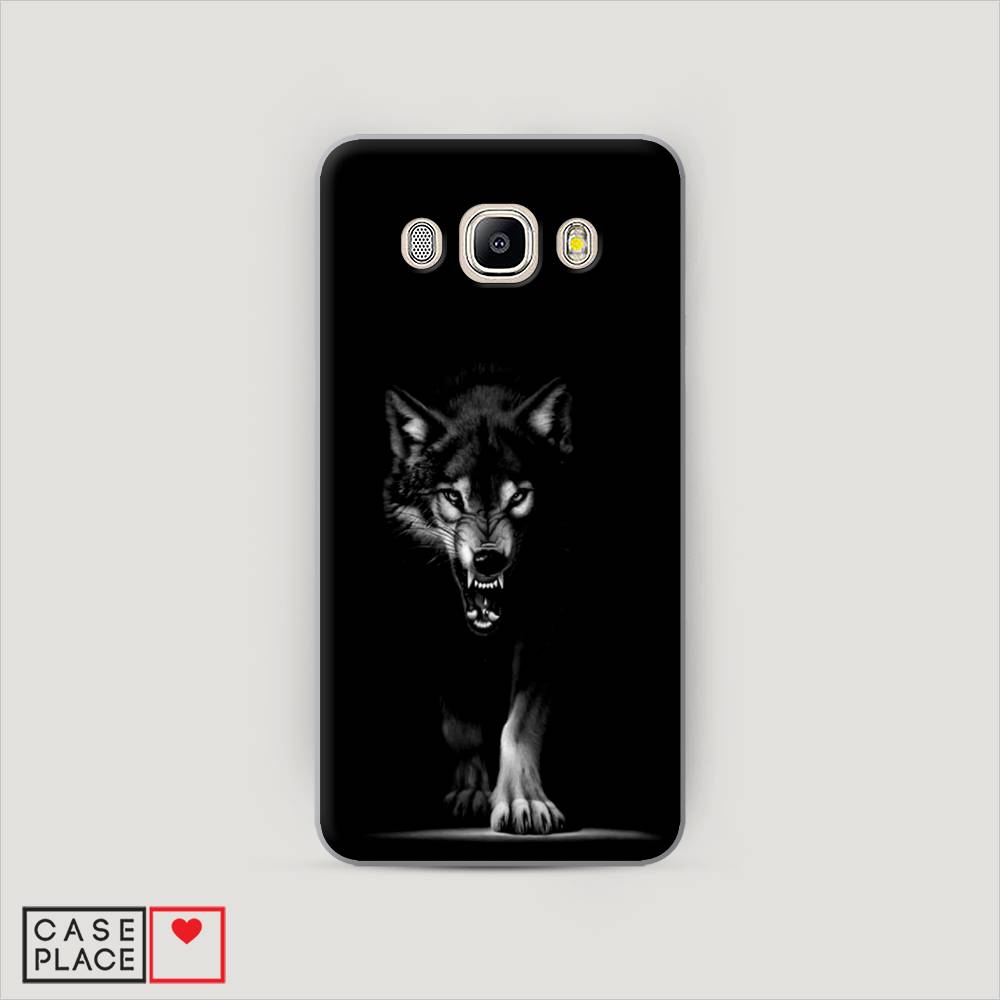 

Чехол Awog "Волк выходит из ночи" для Samsung Galaxy J7 2016, 23040-1