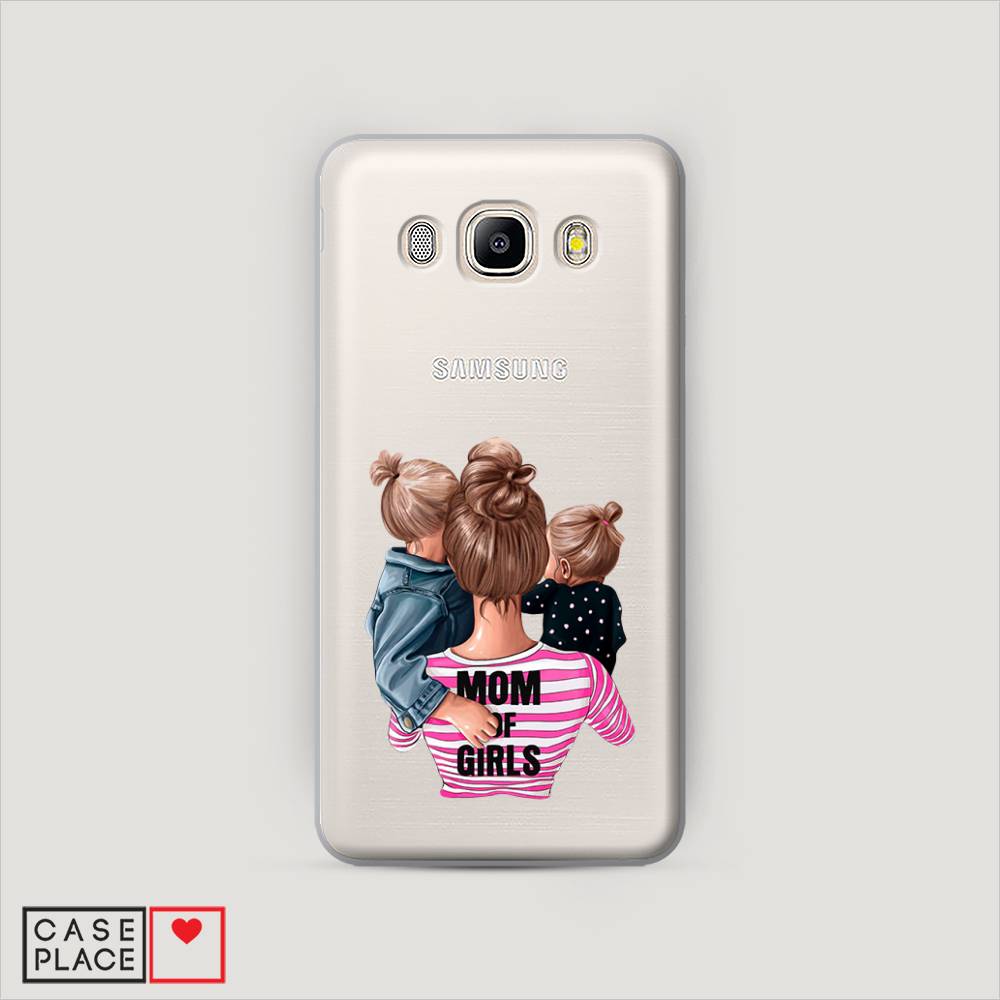 

Чехол Awog "Mom of Girls" для Samsung Galaxy J7 2016