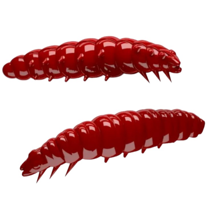 

Приманка Libra Lures Larva 45 021 Сыр 4.5см. 8шт., Красный, Larva