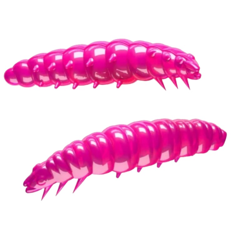 

Приманка Libra Lures Larva 45 019 Сыр 4.5см. 8шт., Розовый, Larva