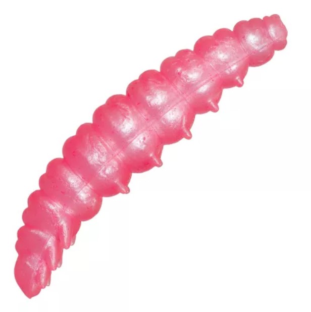 

Приманка Libra Lures Larva 45 018 Сыр 4.5см. 8шт., Розовый, Larva