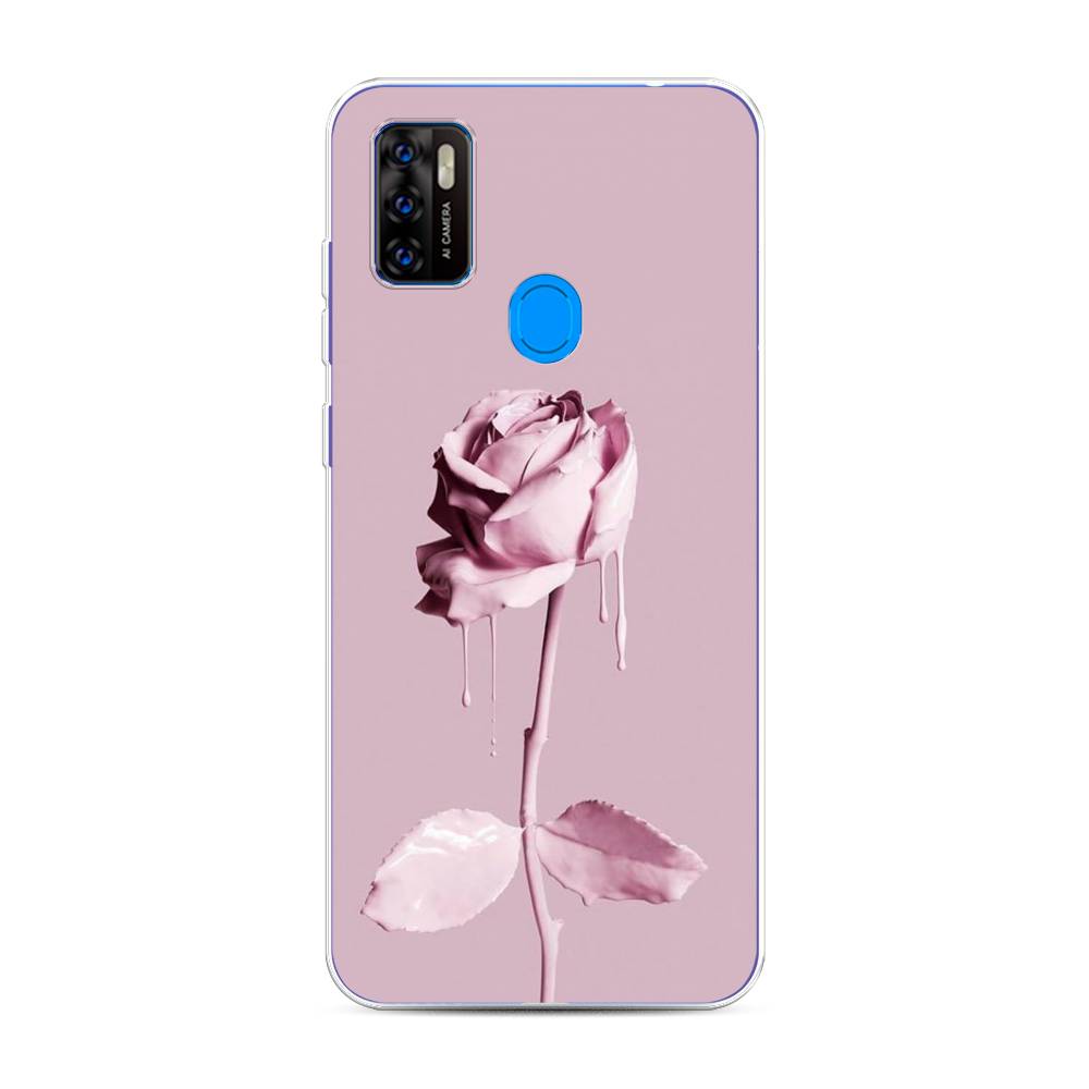 

Чехол Awog на ZTE Blade A7s 2020 / ЗТЕ Блэйд A7s 2020 "Роза в краске", Разноцветный, 133950-8