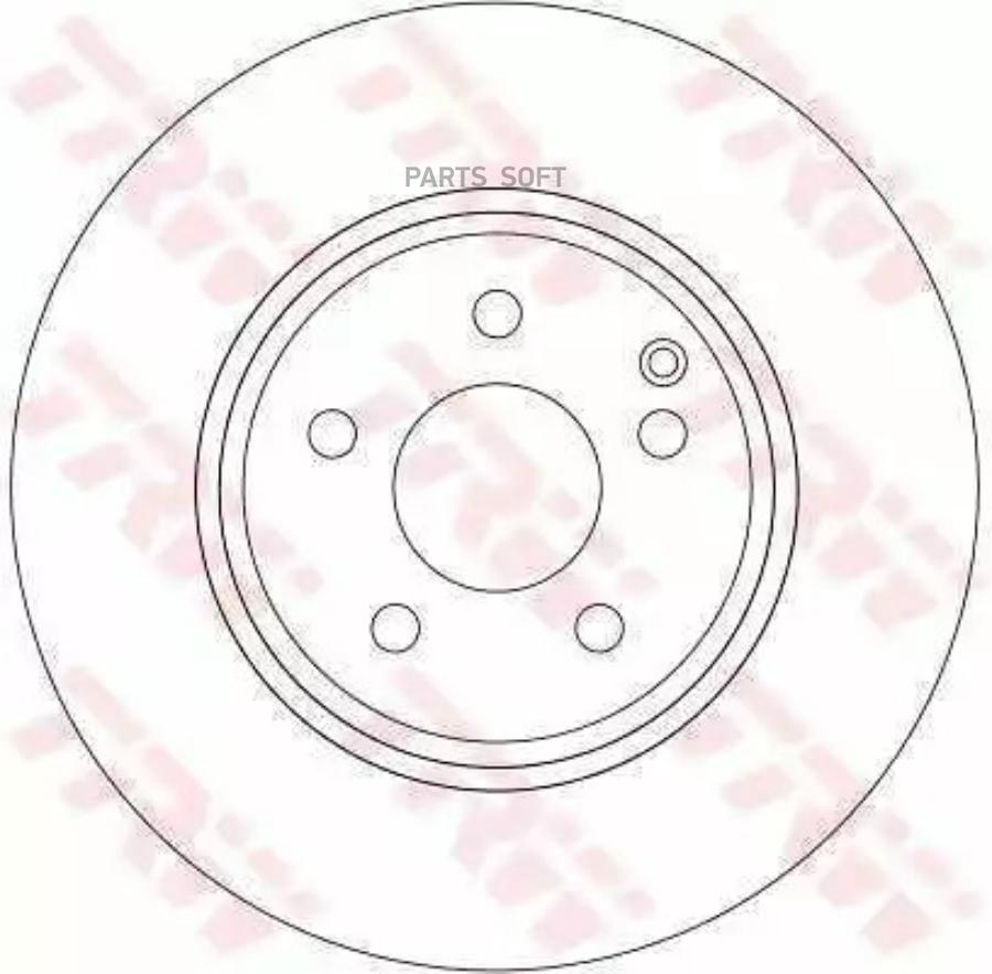 

Тормозной диск Trw DF4264