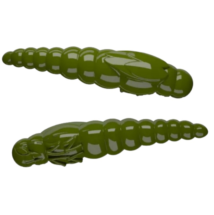 

Приманка Libra Lures Largo Slim 34 031 Сыр 3.4см. 15шт., Зеленый, Largo Slim