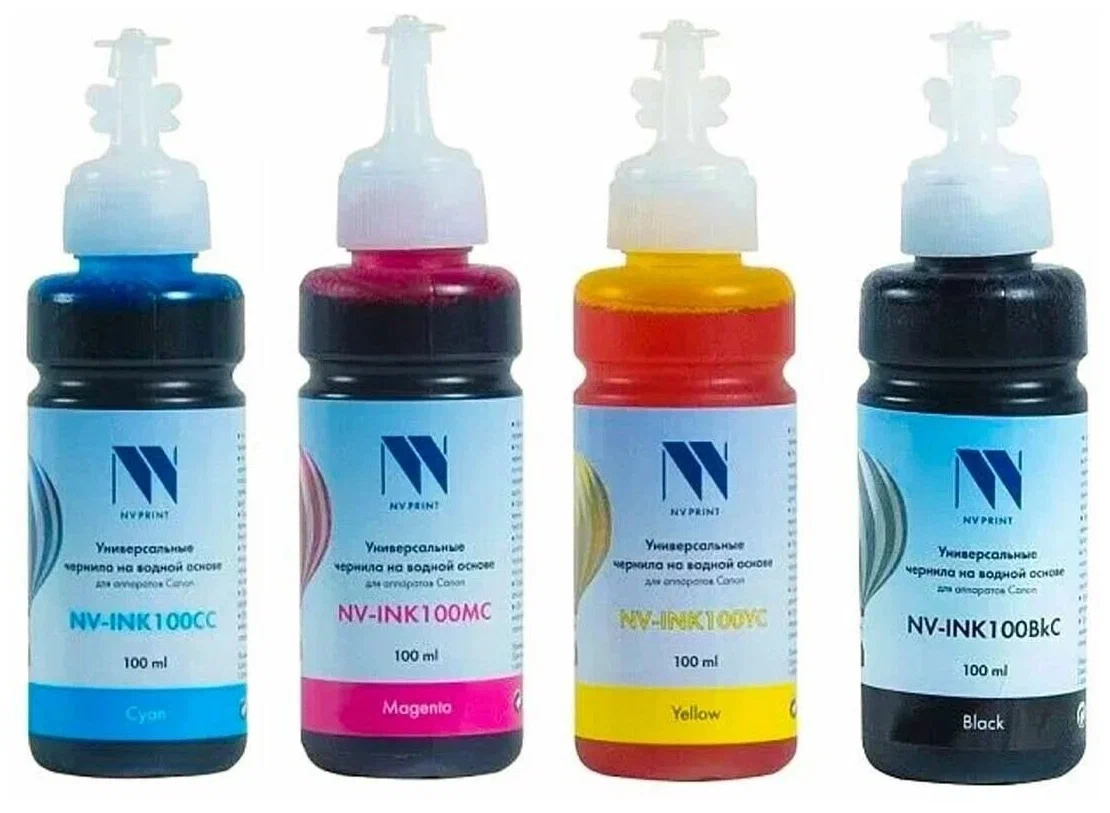 

Чернила для лазерного принтера NV-PRINT (NV-INK100-C-4) многоцветный, оригинальный