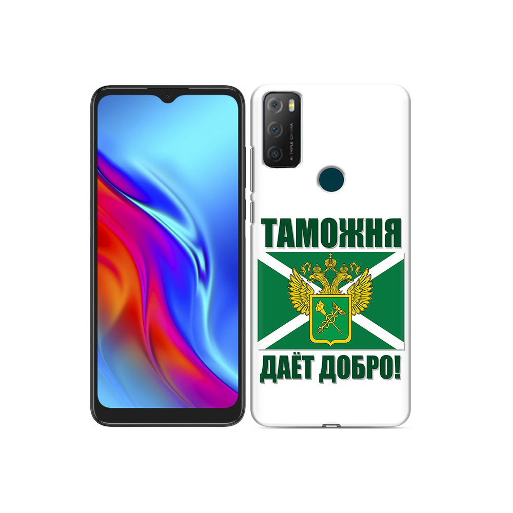 

Чехол MyPads Tocco для TCL 20e таможня, Прозрачный, Tocco