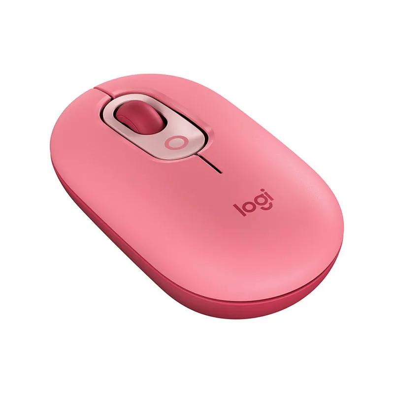 ПАК_10 Устройства ввода - Поле Мыши LOGITECH POP Bluetooth Mouse - HEARTBREAKER-ROSE