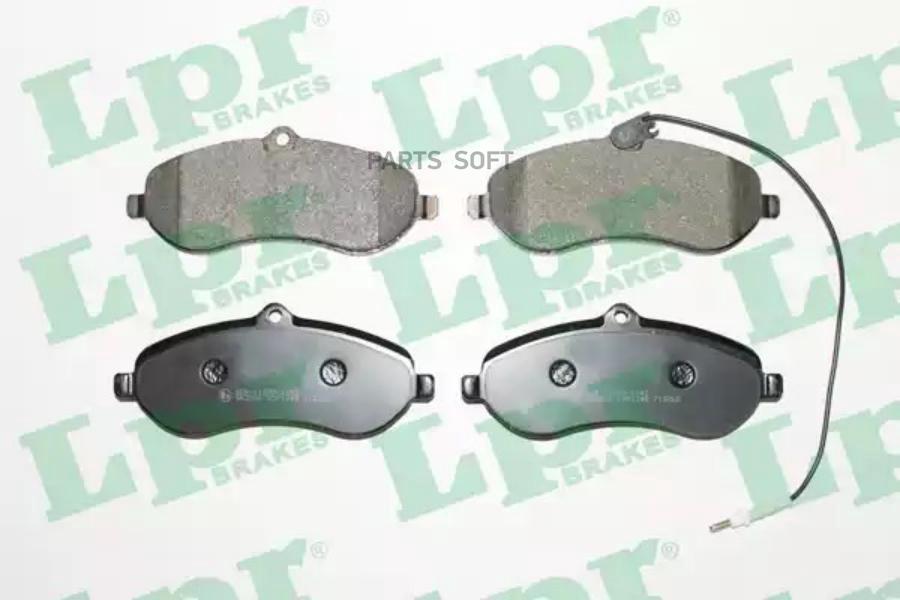 

Монтажный комплект тормозных колодок Lpr 05P1348