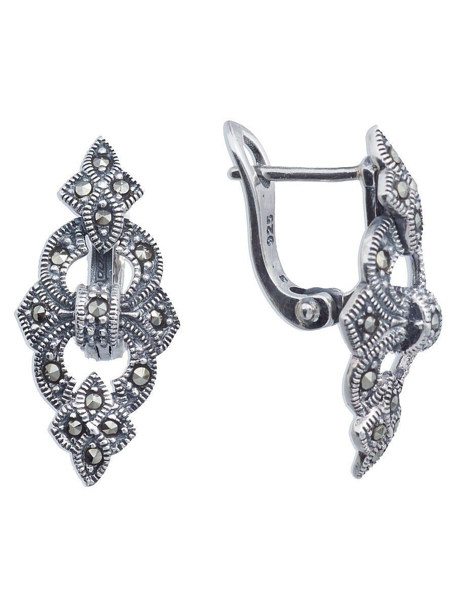 

Серьги из серебра с марказитом Марказит HE315-7739, HE315-7739