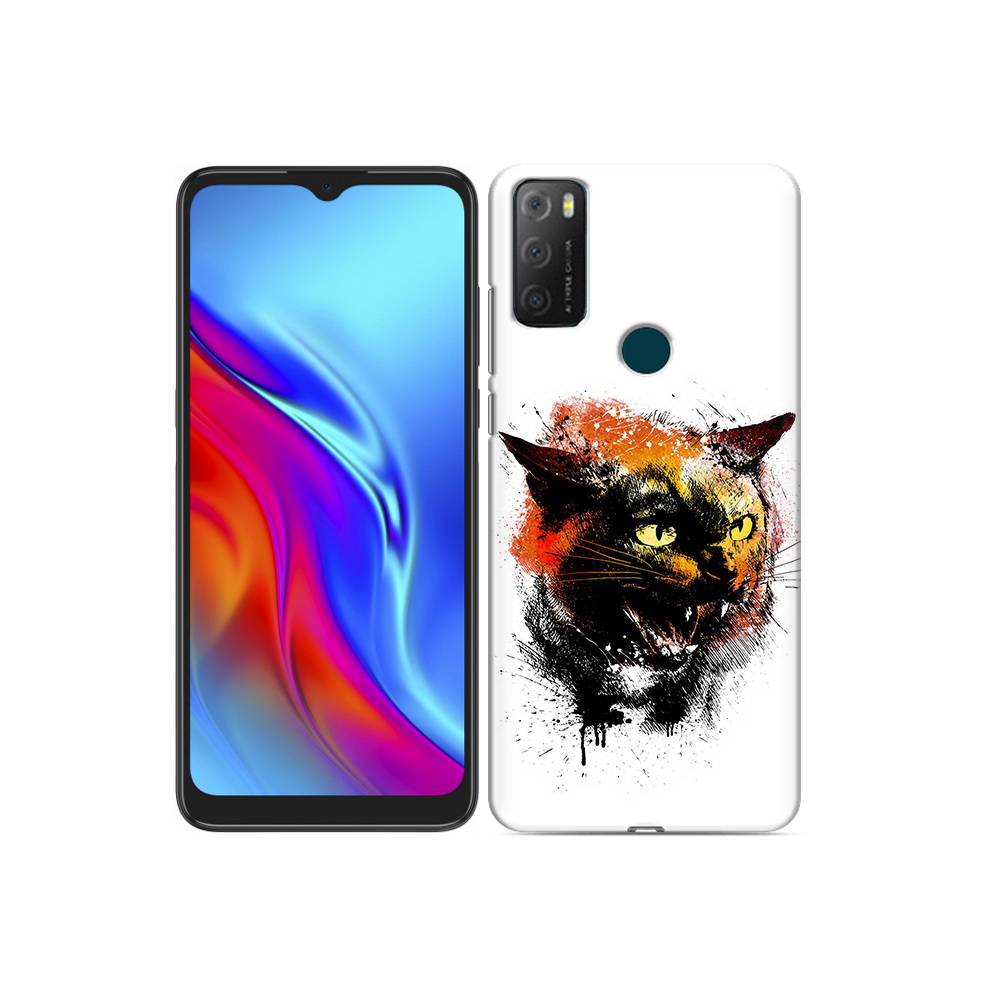 

Чехол MyPads Tocco для TCL 20e сиамский кот, Прозрачный, Tocco