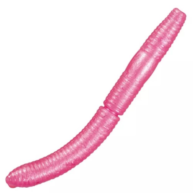 

Приманка Libra Lures Fatty D'Worm 75 018 Сыр 7.5см. 8шт., Розовый, Fatty D'Worm
