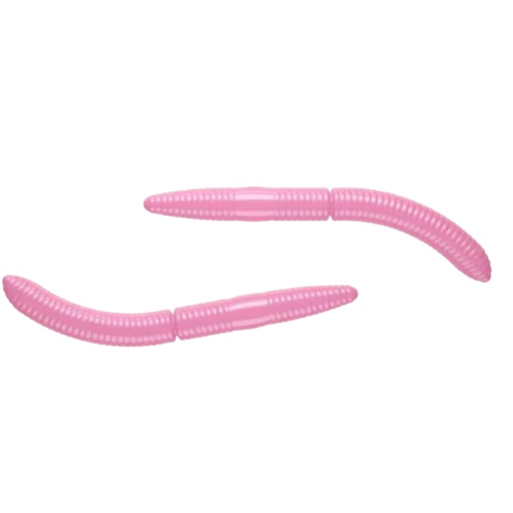 

Приманка Libra Lures Fatty D'Worm 75 017 Сыр 7.5см. 8шт., Розовый, Fatty D'Worm