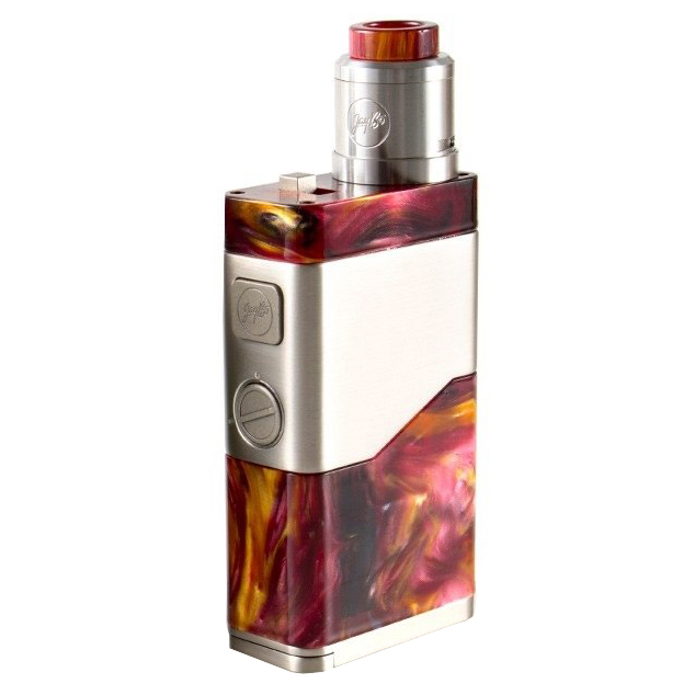 фото Wismec luxotic nc 250w with guillotine v2, красный акрил