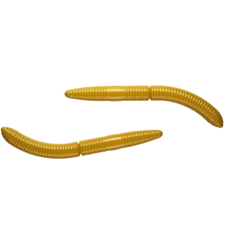 

Приманка Libra Lures Fatty D'Worm 65 036 Сыр 6.5см. 10шт., Желтый, Fatty D'Worm