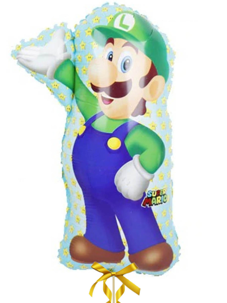 

Воздушный шар Луиджи Марио Luigi Mario (фольгированный, 68 см)
