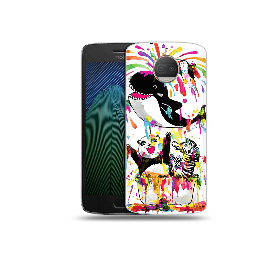 

Чехол MyPads Tocco для Motorola Moto G5S Plus Хиппи кит (PT75337.377.191), Прозрачный, Tocco