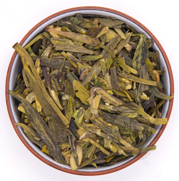 Чай зеленый БиоШань Колодец дракона листовой 20 г