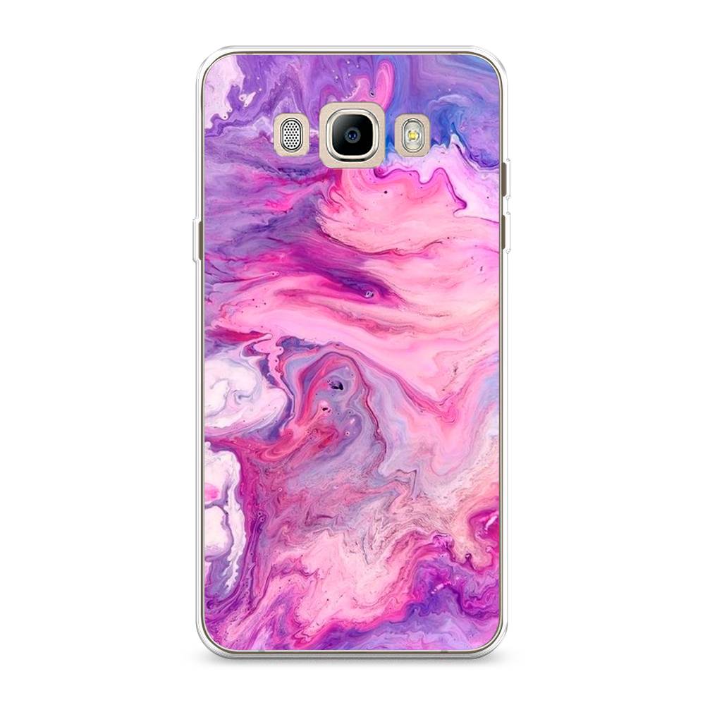 

Чехол на Samsung Galaxy J7 2016 "Нежно-розовая абстракция", Розовый, 23050-3