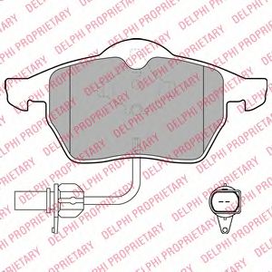

Тормозные колодки DELPHI LP1672