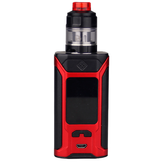 фото Wismec sinuous ravage230 в комплекте с gnome evo (230w, без аккумуляторов), красный