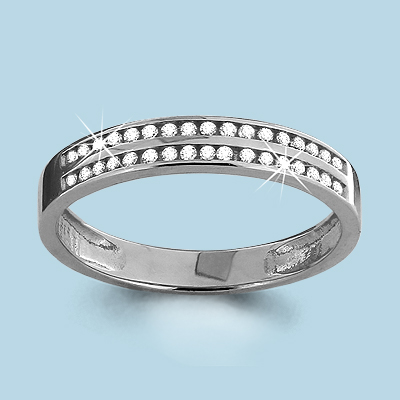 

Кольцо из серебра с фианитом Aquamarine Aquamarine 63585А_925_р р. 16, 63585А_925_р