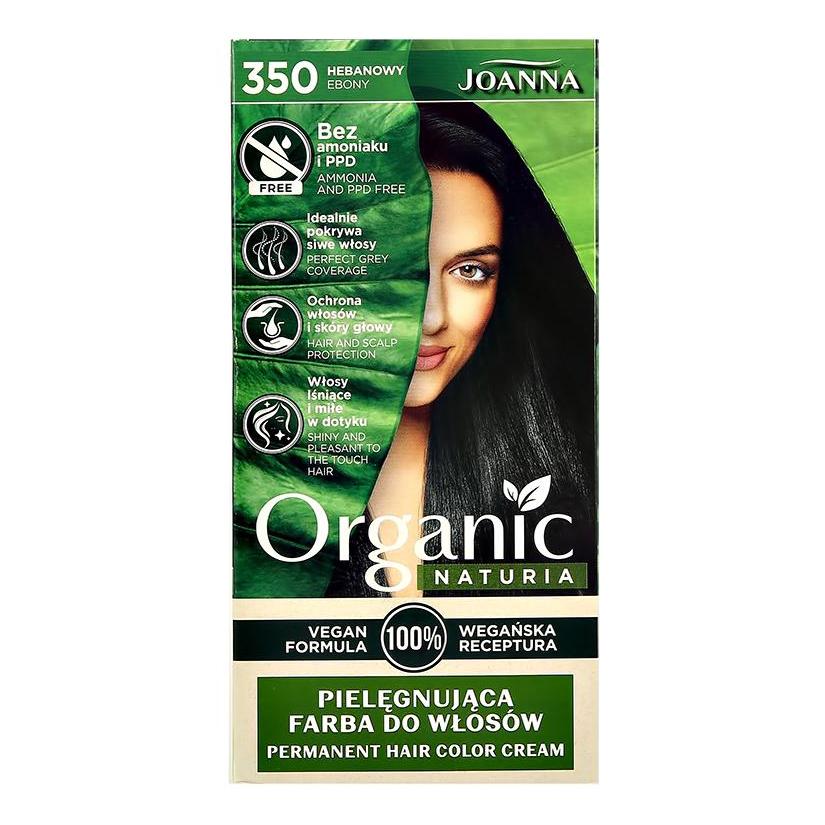 

Краска для волос Joanna Organic Naturia, 350 черный, 120 мл