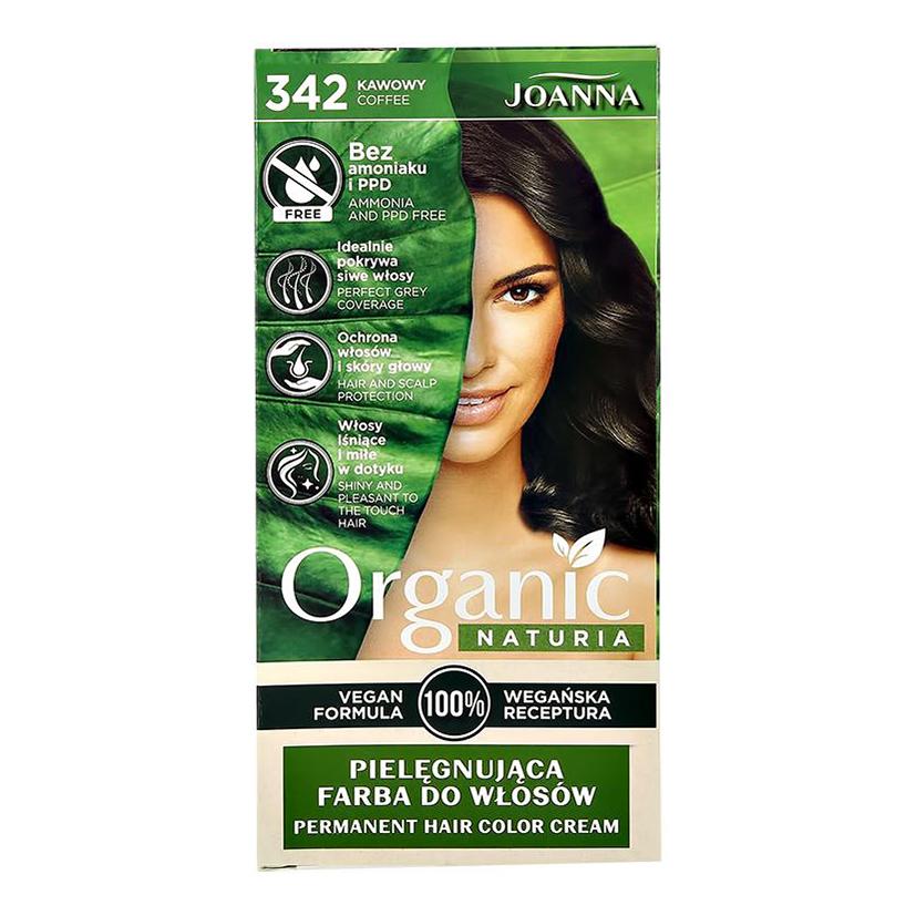 

Краска для волос Joanna Organic Naturia, 342 кофейный, 120 мл